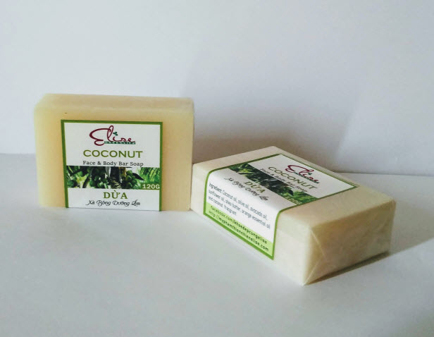 xà bông dừa 120g