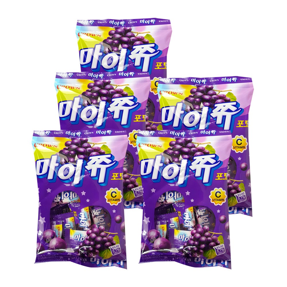 Kẹo mềm vị nho Crown 92g