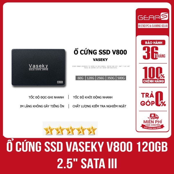 Bảng giá Ổ cứng SSD Vaseky v800 120gb - Bảo hành 36 tháng Phong Vũ