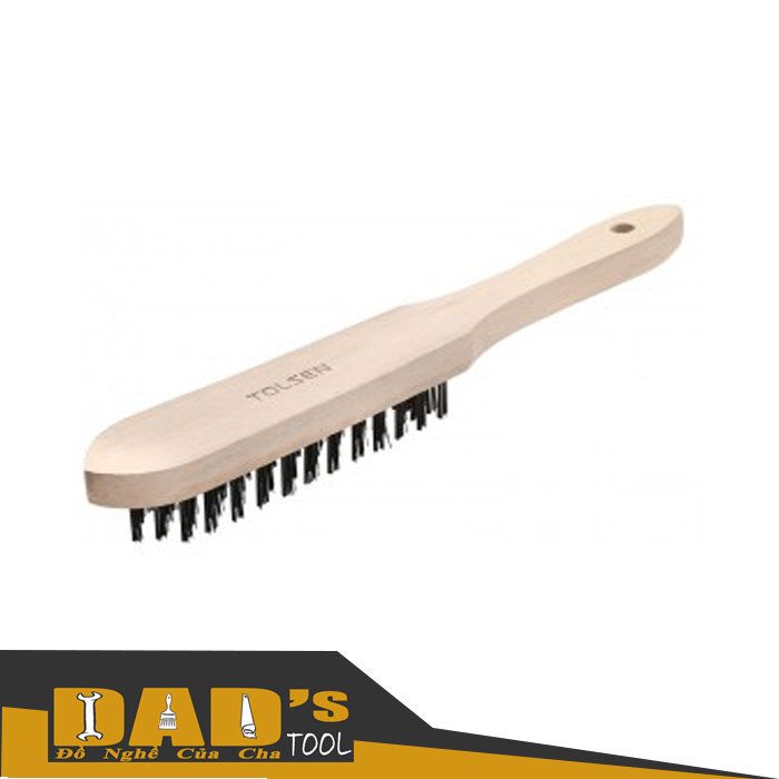 BÀN CHẢI SẮT CÁN GỖ - TOLSEN 32061/2/3