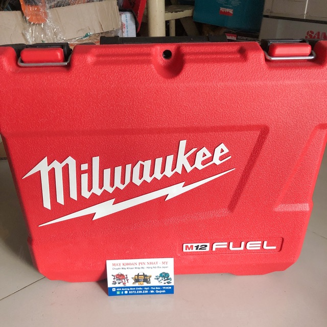 [HCM]Thùng máy Milwaukee m12 bulong 2555