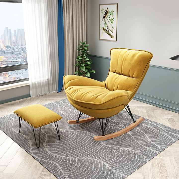 [ TẶNG GHẾ ĐÔN ] Ghế Sofa bập bênh thư giãn văn phòng _ Hona buy