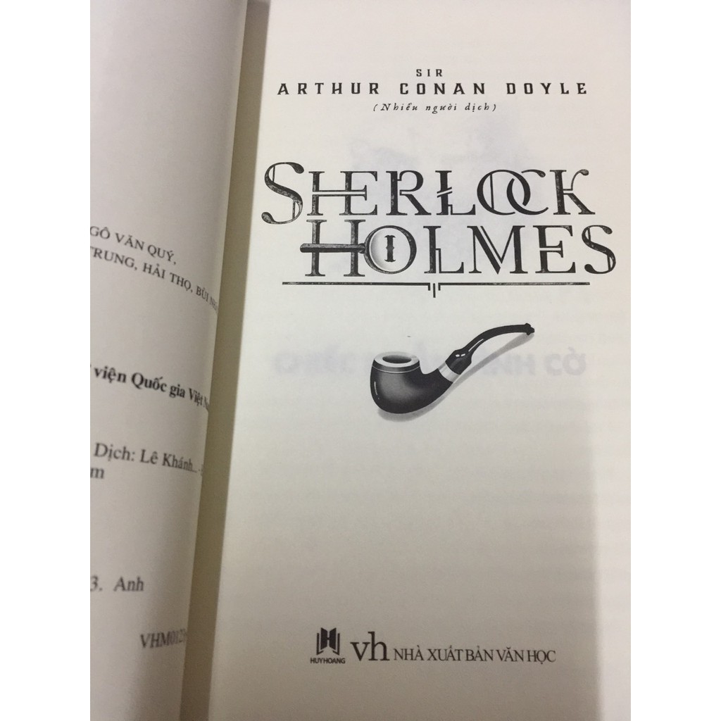 Sách - Tiểu thuyết trinh thám - Sherlock Holmes I