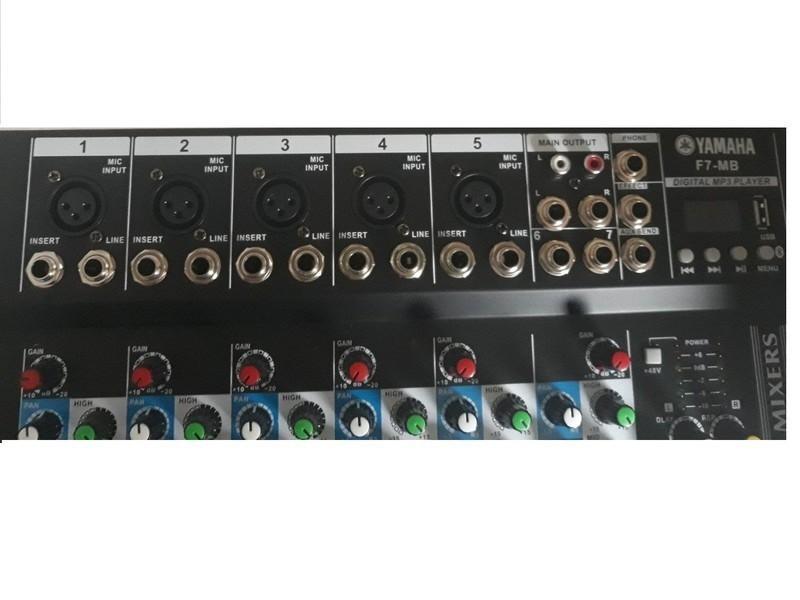 mixer yamaha f7 có bluetooth