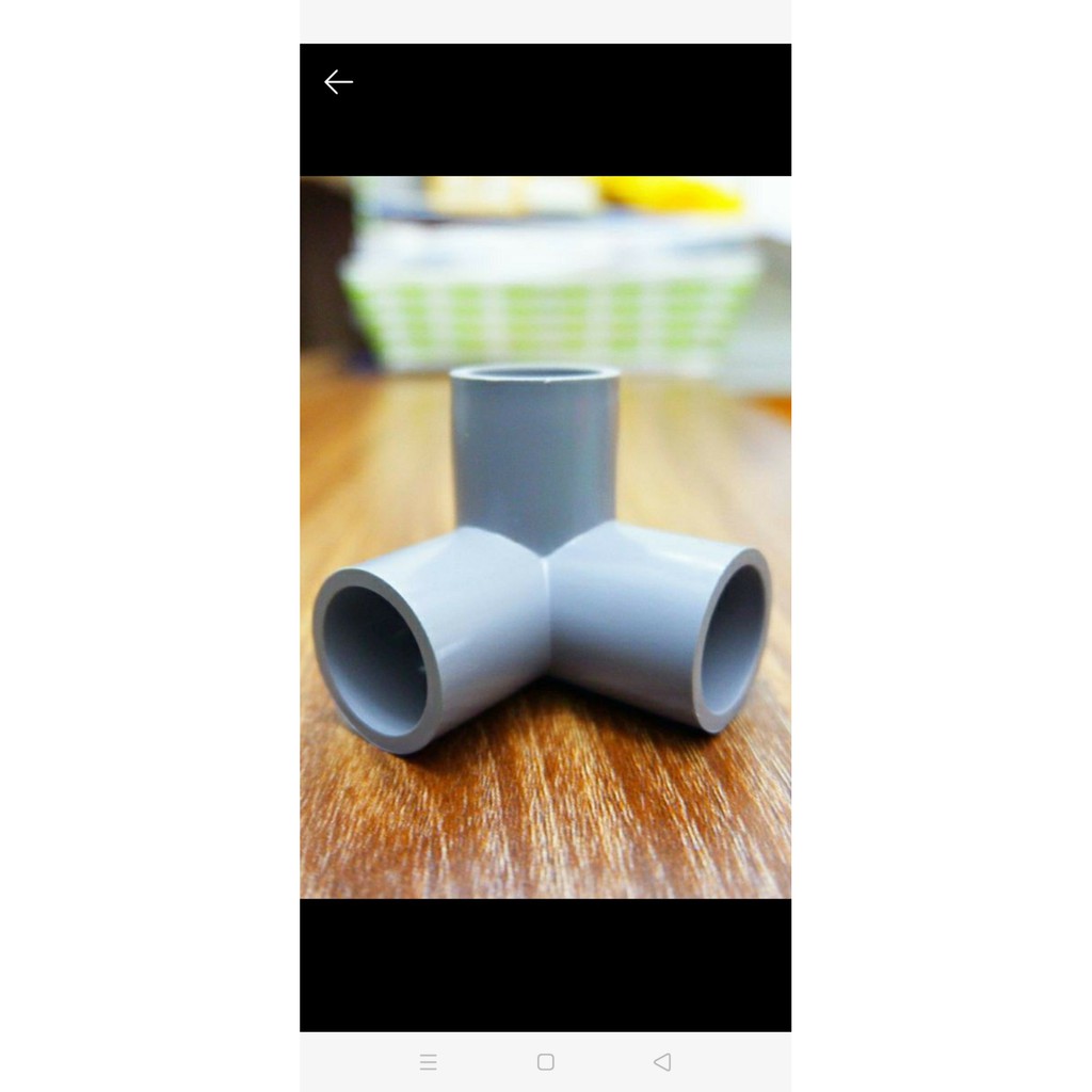 Co 3 góc cút chia 3 hướng pvc [ ảnh thật ] [ Shop tự chụp ]