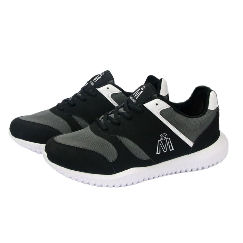 Giày thể thao nam Muidoi G119 (Full đen) giày nam đẹp giày nam đế độn siêu nhẹ
