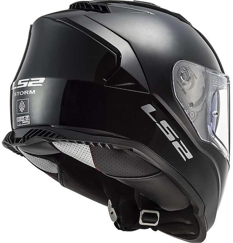 MŨ BẢO HIỂM LS2 FF800 STORM - MÀU ĐEN BÓNG