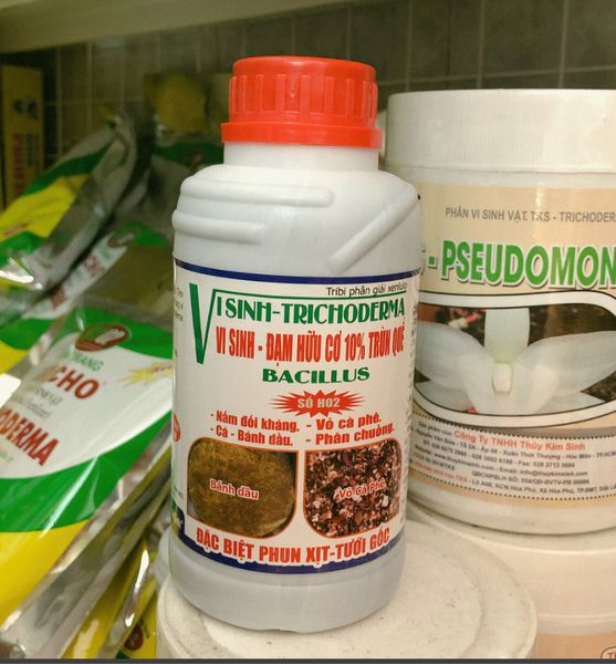 Chế phẩm trichoderma - nấm đối kháng dạng nước chai 500ml