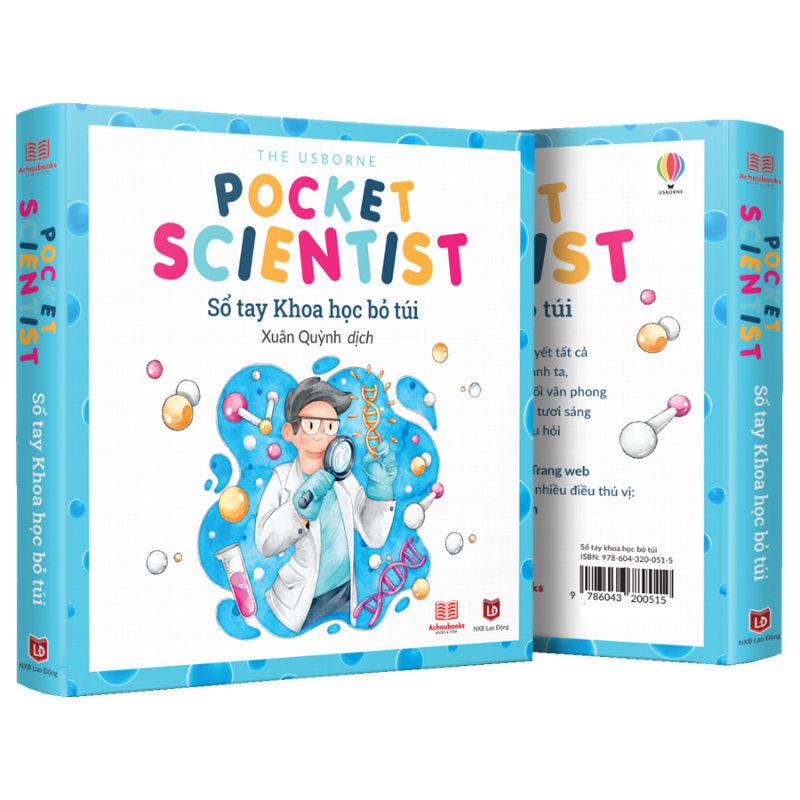 Sách sổ tay khoa học bỏ túi - pocket scientist - nhà sách á châu books
