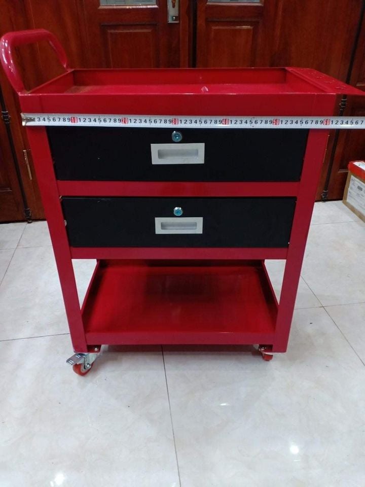 Tủ đồ nghề 2 ngăn kéo đen cao cấp