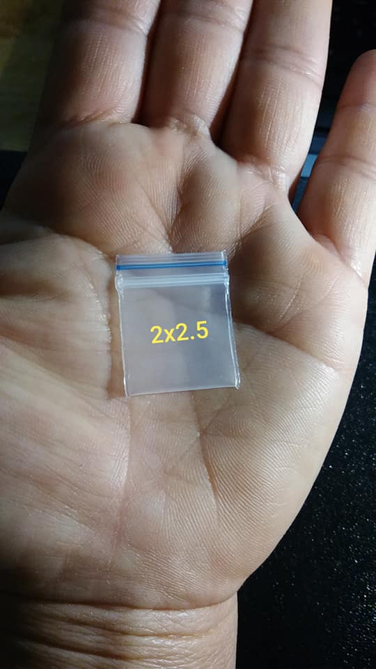 Combo 200 túi zip mini nhỏ 2x2.5 cm dầy đẹp