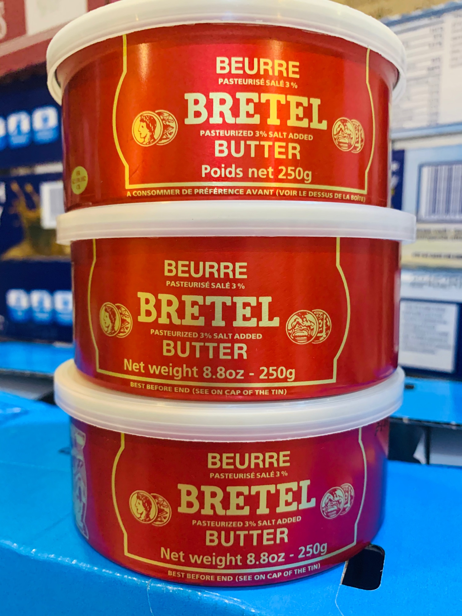 Bơ đồng tiền - bretel butter 250g / pháp