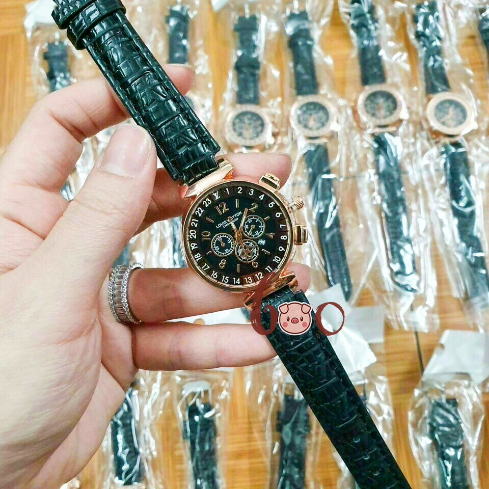 Đồng Hồ LV Da Cao Cấp