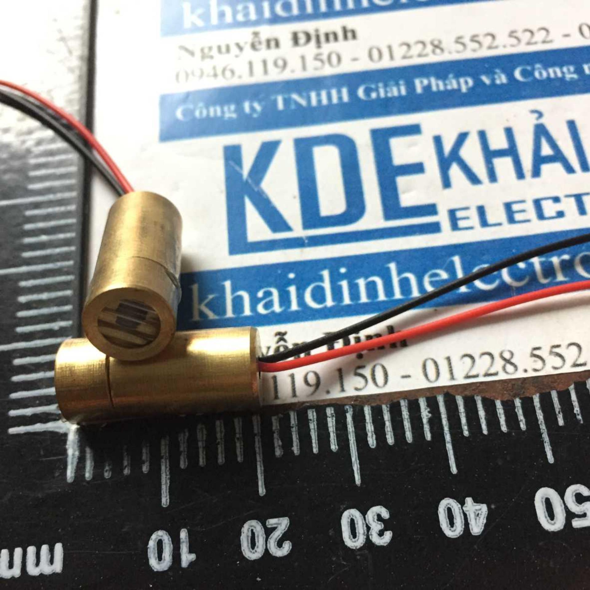 LED Laser 9mm, 3V 5mW màu đỏ dạng dấu cộng kde3249