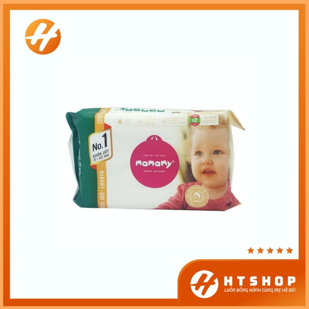 Wet paper towels mamamy 30 sheets super soft, safe for baby-Vietnam