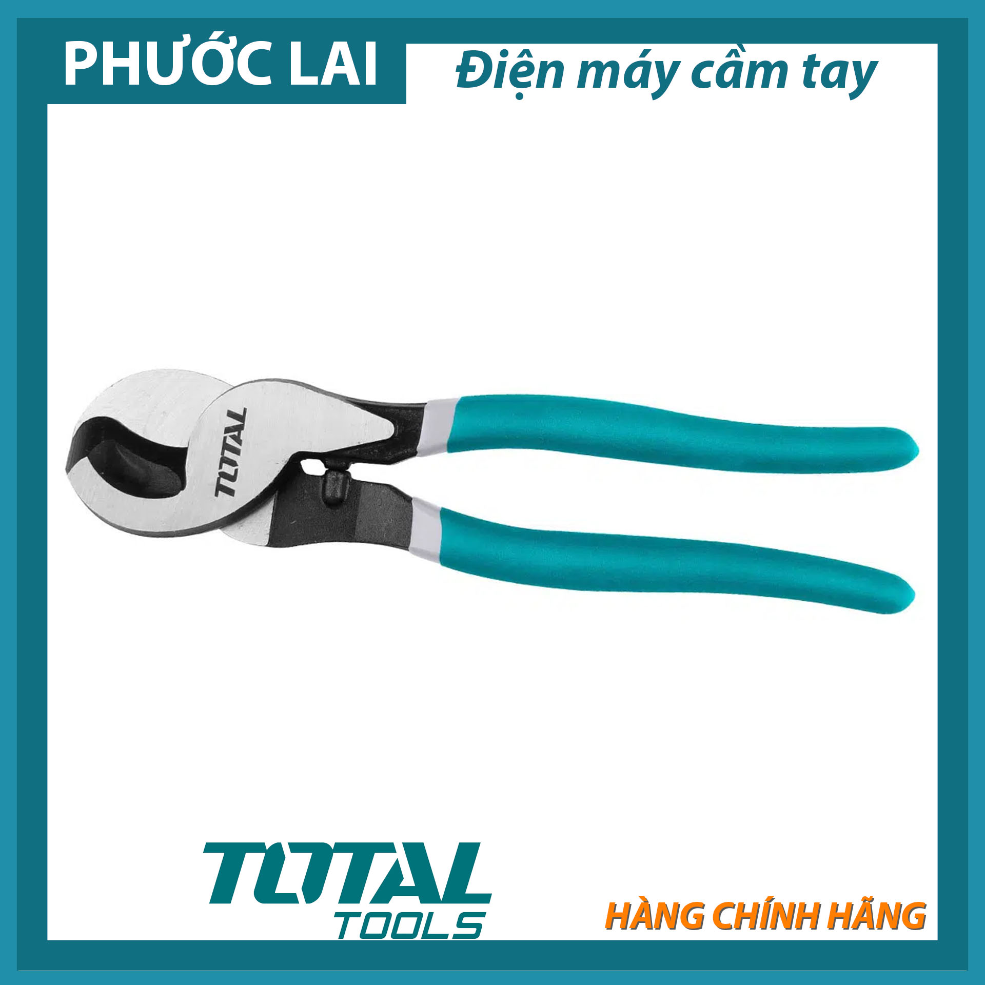 Kìm cắt cáp 8'' Total THT11581