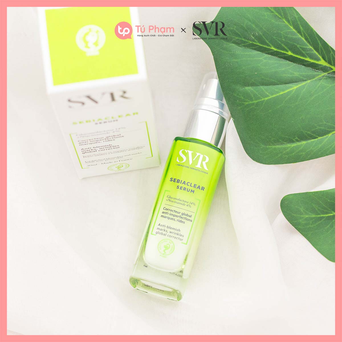 Tinh Chất Giảm Mụn SVR Sebiaclear Serum 30ml