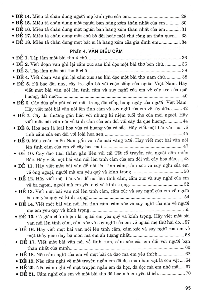 Những Đoạn & Bài Văn Hay Lớp 7 (Theo Chương Trình GDPT Mới)