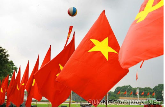 Các mẫu cờ trang trí dịp lễ, lễ hội, cờ tổ quốc, cờ đảng, cờ nheo, quốc kỳ, cờ hội...