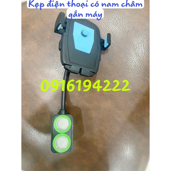 Kẹp điện thoại có nam châm gắn máy khâu siêu chắc
