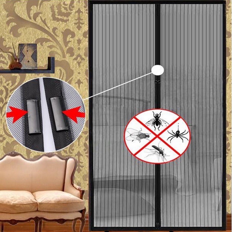 Lưới chống muỗi màu trơn chất liệu polyester kích thước 210 100cm