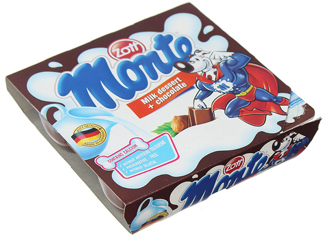 Váng sữa Zott Monte vị Vani và Socola