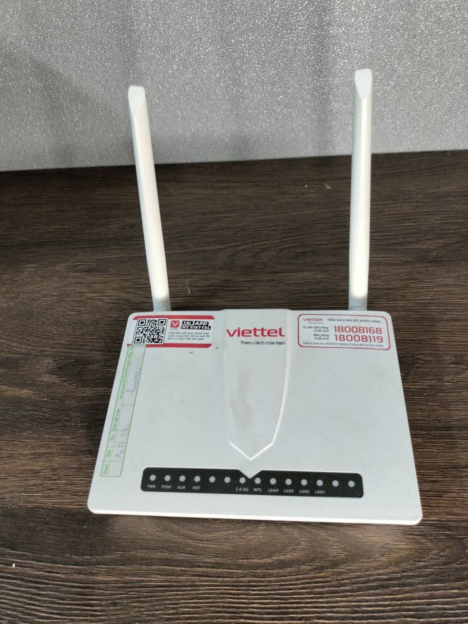Modem wifi Viettel vG-421WD 2 băng tần đã qua sử dụng còn phát wifi khỏe