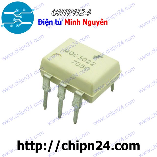 Opto moc3022 dip-6 trắng