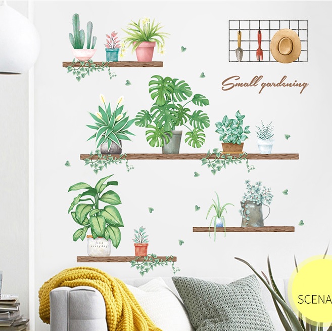 Decal dán tường Khu vườn nhỏ - C23 -kiddecals