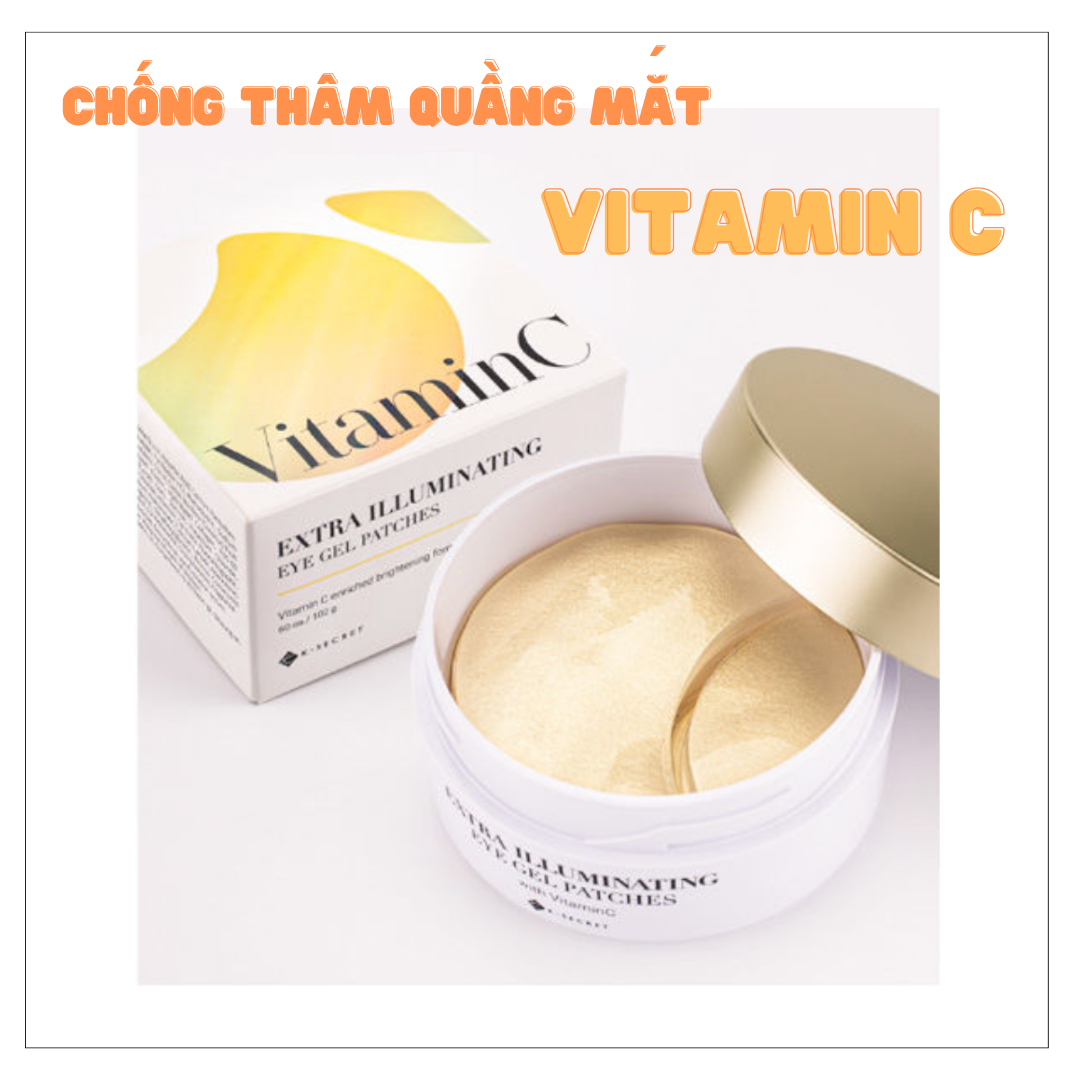 Mặt nạ mắt giảm thâm Vitamin C K-SECRET