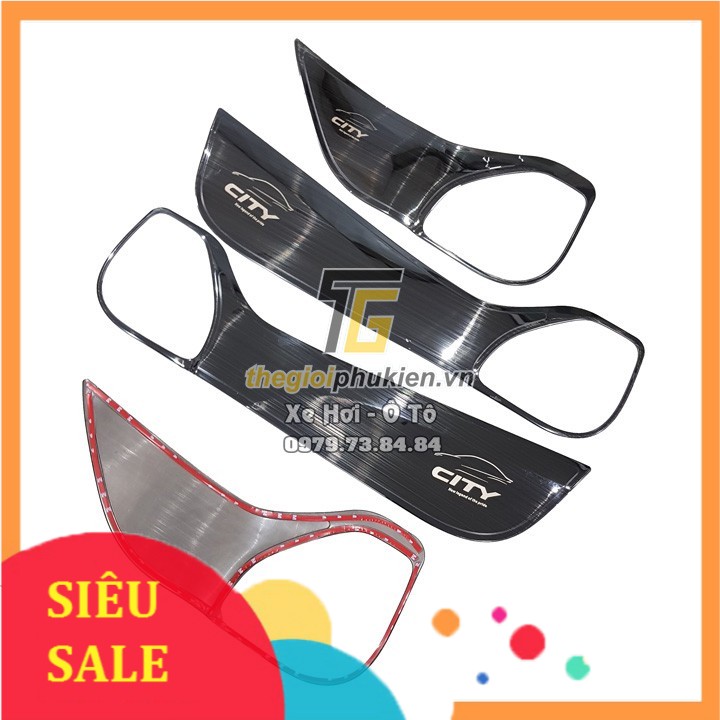 Ốp chống xước Tapli, Táp li cửa Honda City 2015-2020 giá rẻ
