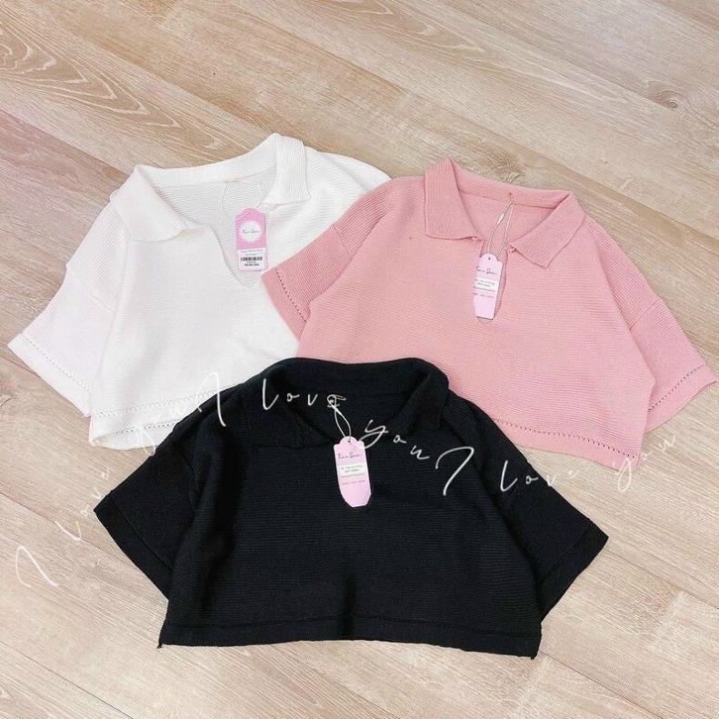 Áo Phông Rộng Nữ Áo Thun Nữ Tay Dài Cổ Bẻ Form Rộng Dáng Croptop Cá Tính Sành Điệu Chất Liệu Thun Cotton Cao Cấp XMC03