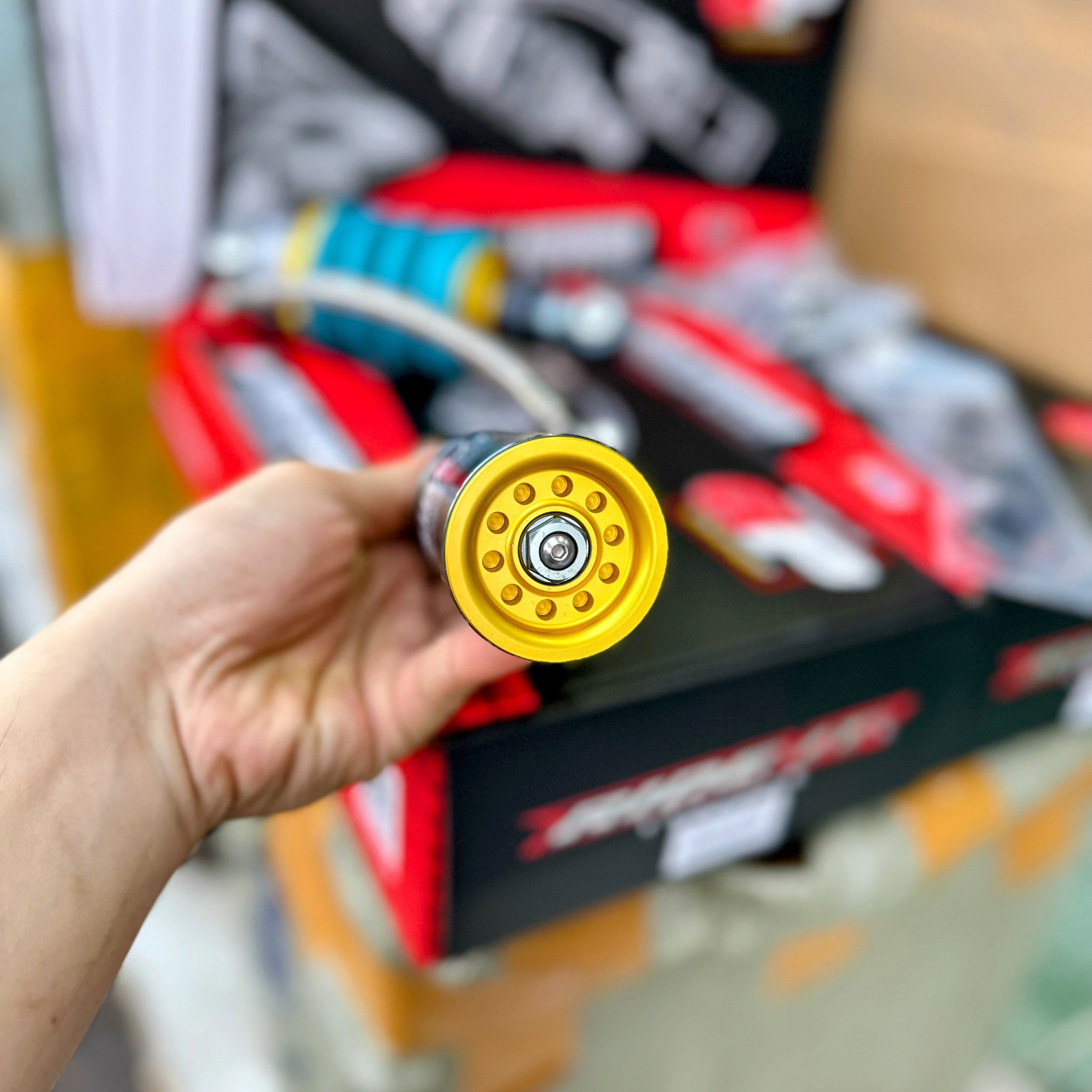 Phuộc sau ATR có bình dầu Exciter - Winner phiêng bảng V4 - Mod Tem Nitron