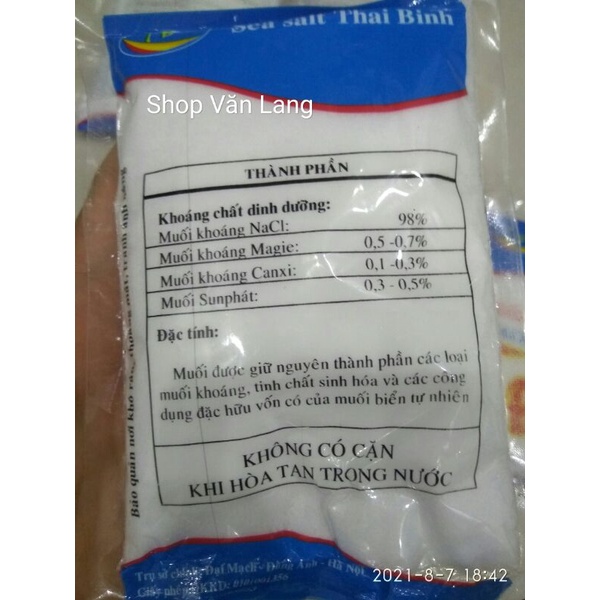 Muối ăn sạch TB không có cặn gói 200g