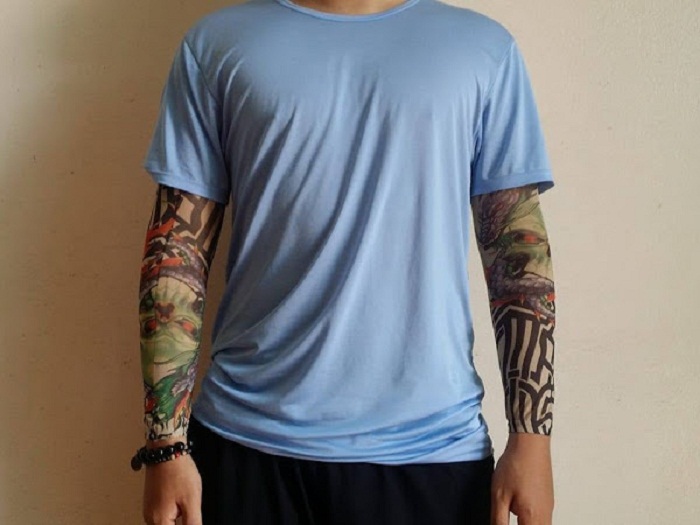 Bộ 2 Găng tay hình xăm tattoo