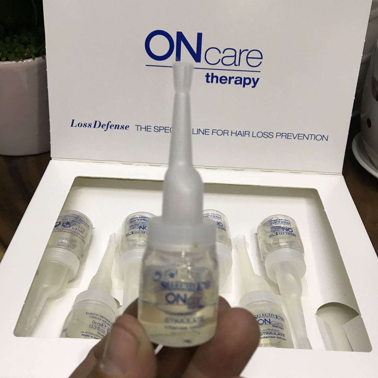 [HCM]Tinh dầu chống rụng tóc chuyên sâu Stimulate Intense Lotion Selective 8x8ml ( NEW )