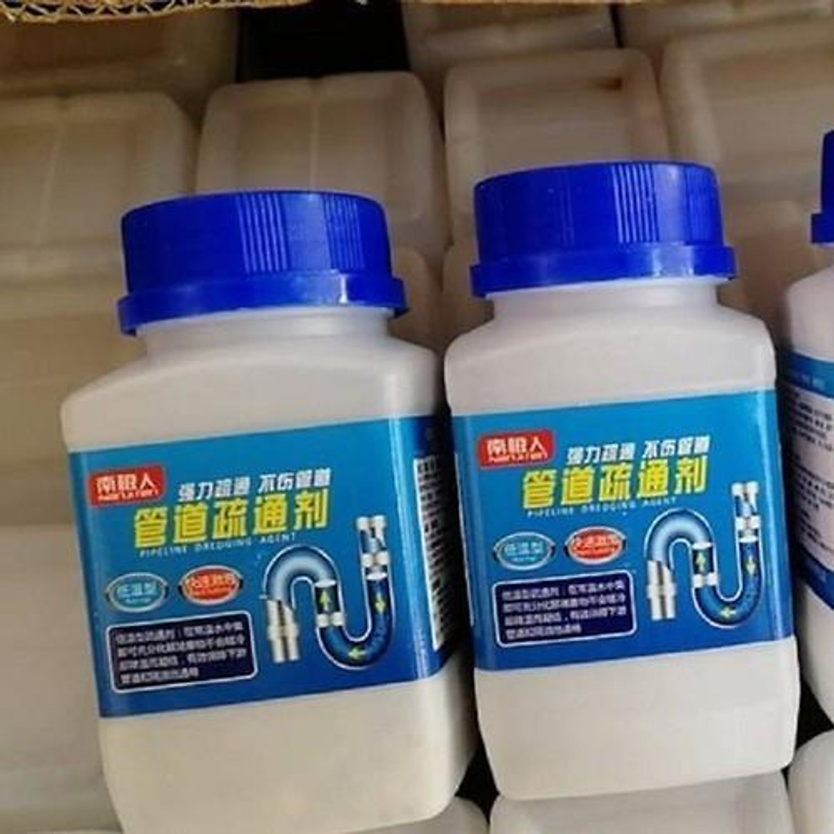 ⛔GIADUNGHOALONG⛔ Bột thông cống (LOẠI LỌ VUÔNG)
