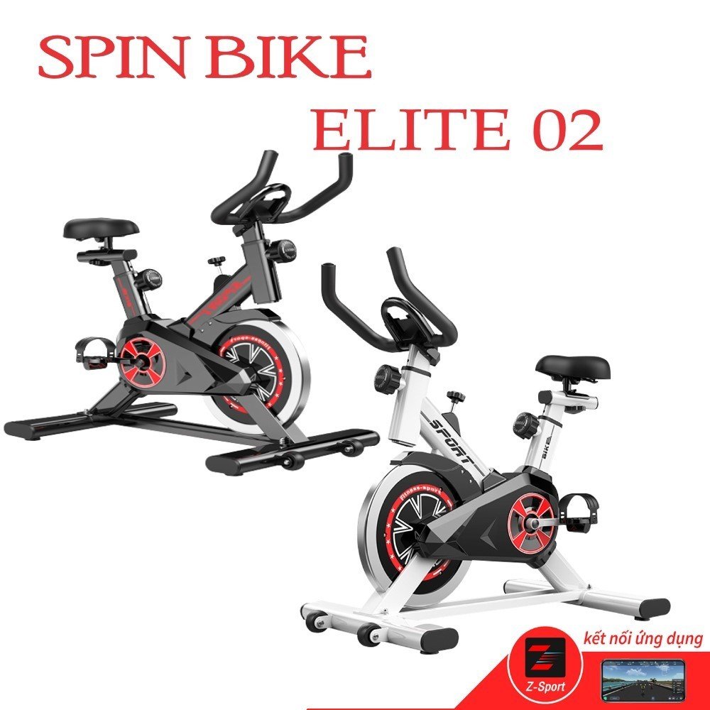(Có video) BG - Xe đạp tập thể dục, air bike, spin bike thể thao có đồng hồ hiển thị, có tay và yên xe thể điều chỉnh độ cao, độ rộng thấp dễ dàng
