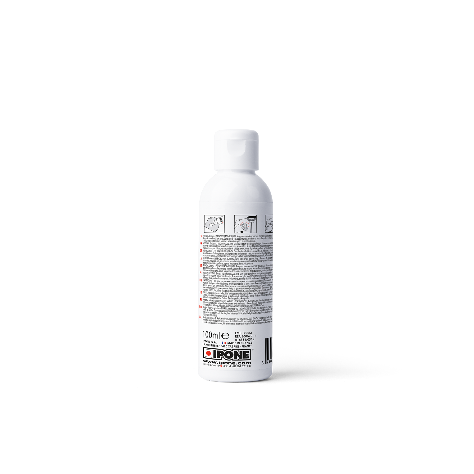 Kem bảo dưỡng đồ da Ipone Leather Cream (100ml)