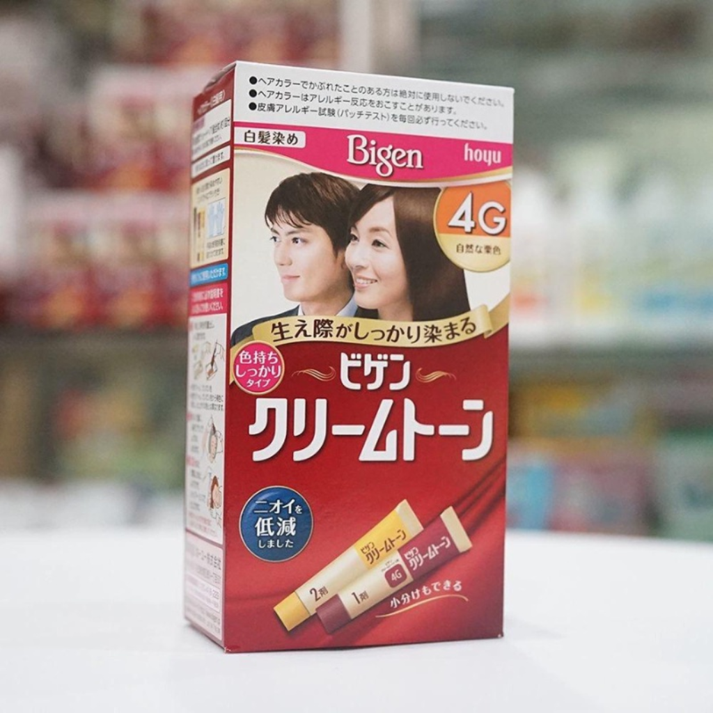 Thuốc nhuộm tóc phủ bạc Bigen Nhật Bản (đủ các màu)