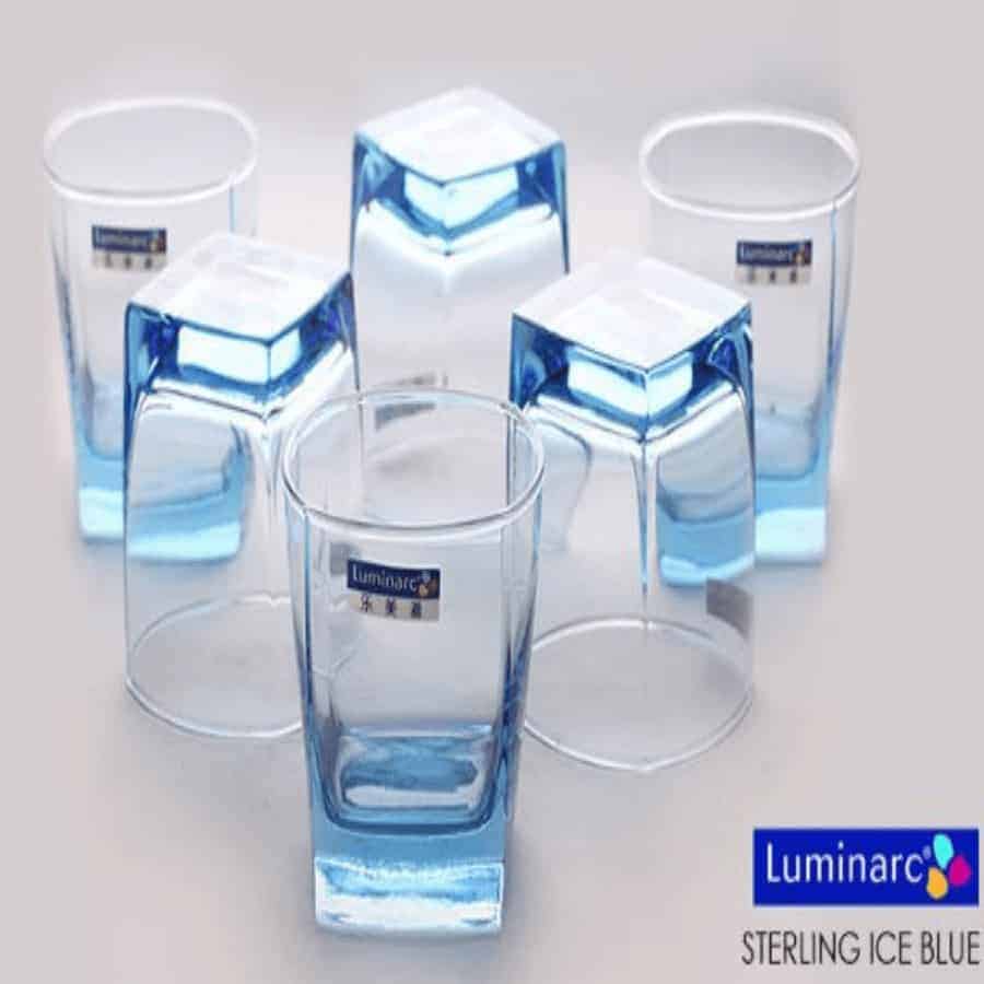 Bộ cốc thủy tinh Luminarc 330ml Sterling cao  G2519 / J5387 / J1583 / L1712 - Hàng chính hãng, chất liệu thủy tinh trong suốt, chịu nhiệt cao, bảo đảm an toàn vệ sinh, thiết kế tinh tế sang trọng, đẹp mắt