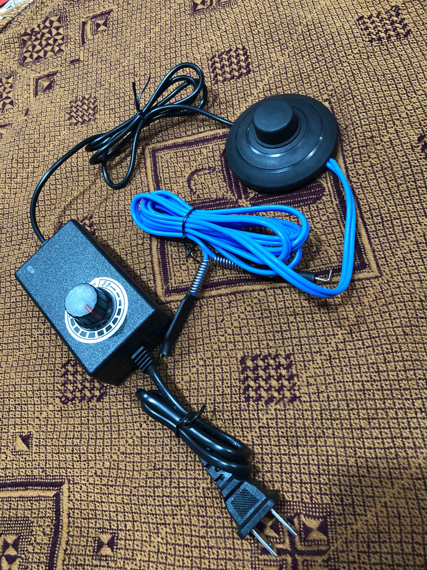Combo biến áp mini+bàn đạp 2 chế độ cho máy xăm