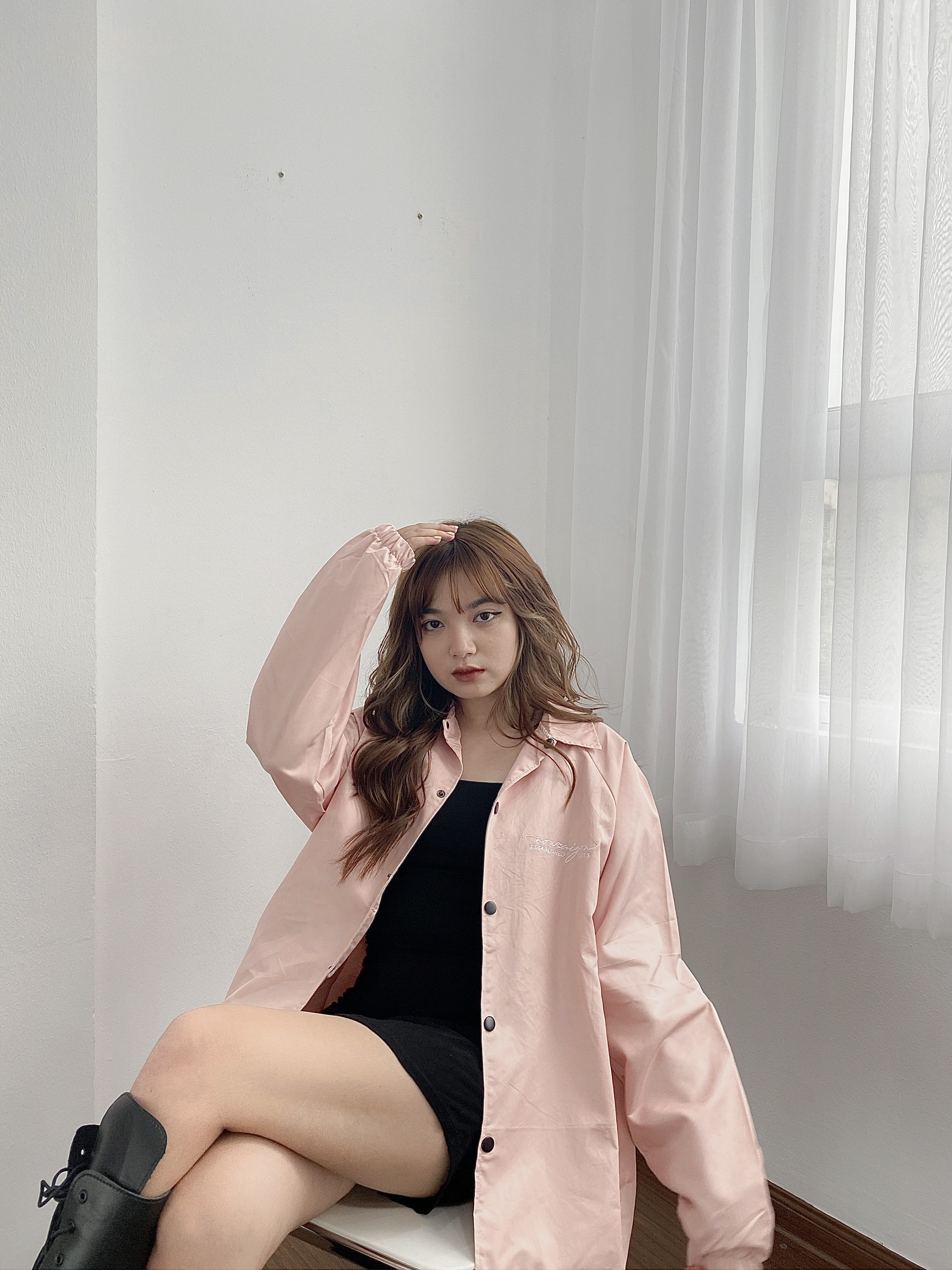 Áo khoác dù NEEDS OF WISDOM Nowsaigon Coaches Jacket
