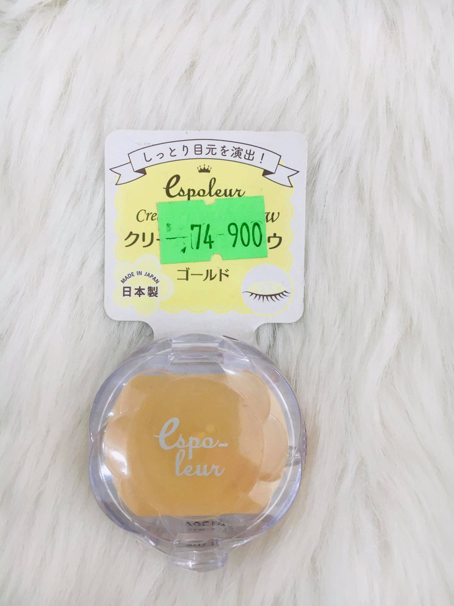 PHẤN MẮT DẠNG KEM ESPOLEUR CREAM EYESHADOW