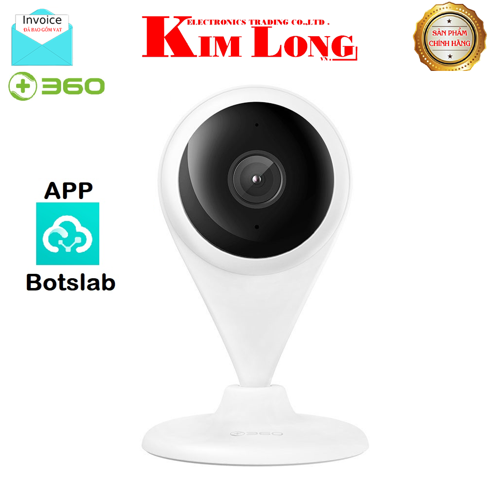 Camera quan sát Qihoo 360 AC1C Pro 2K 3Mp 25fps 130 App Botslab Smart AI
