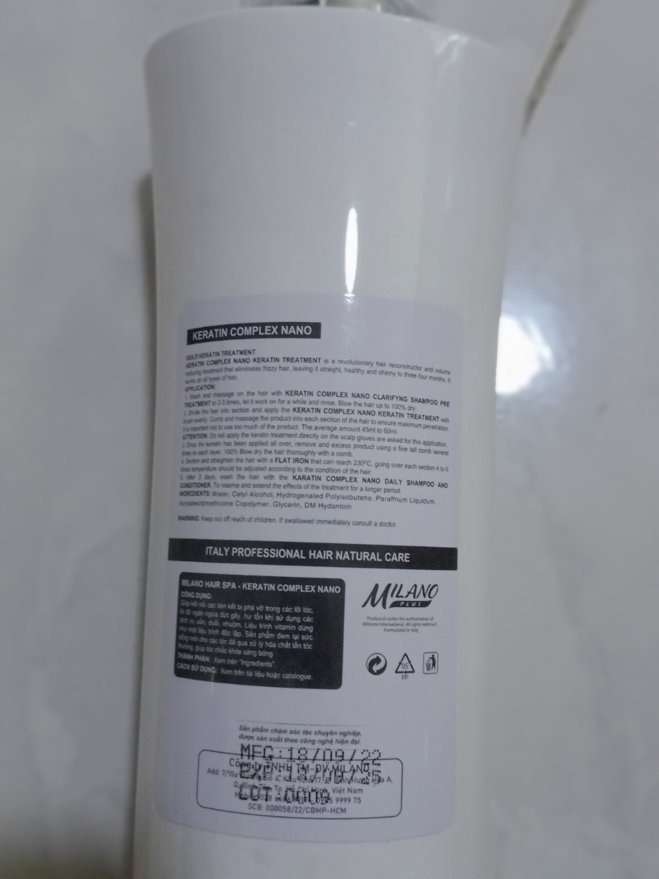 HẤP PHỤC HỒI TÓC 750ML