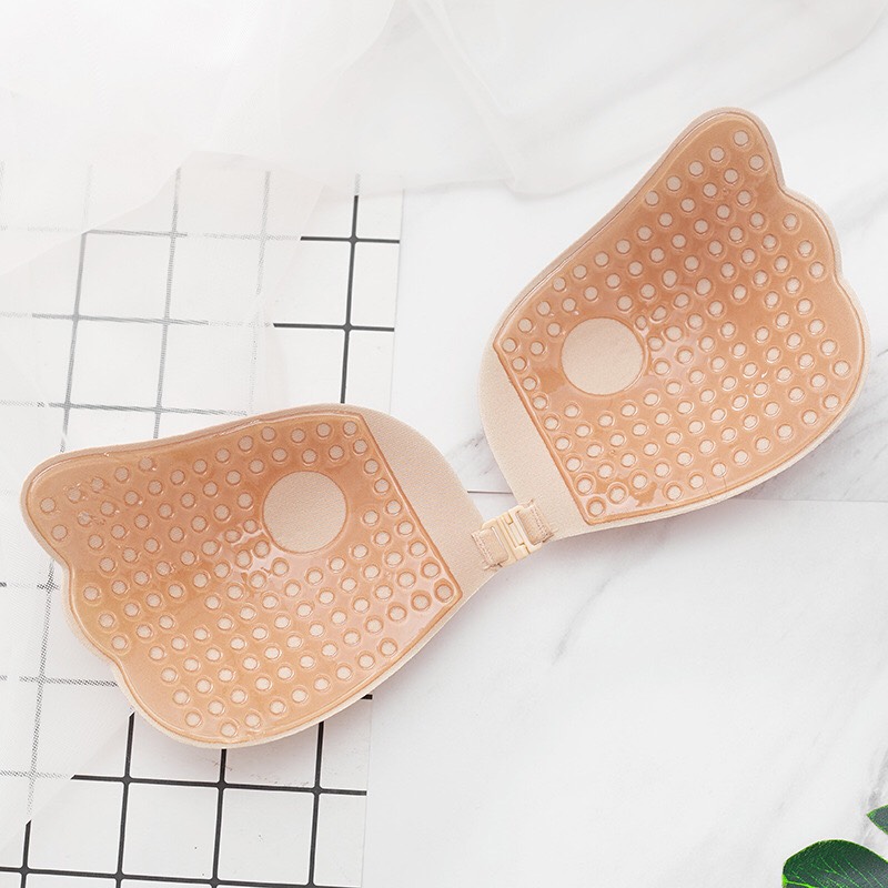Áo dán ngực cánh tiên cài trước