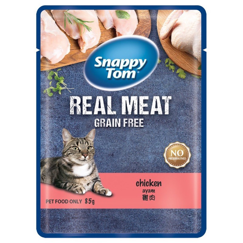 Pate mèo Snappy Tom 85g