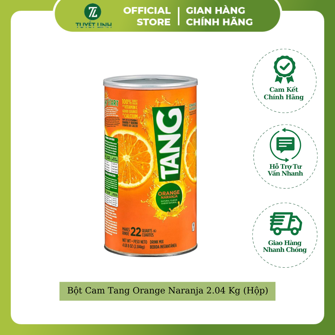 Bột Cam Tang Orange Naranja 2.04 Kg (Hộp)