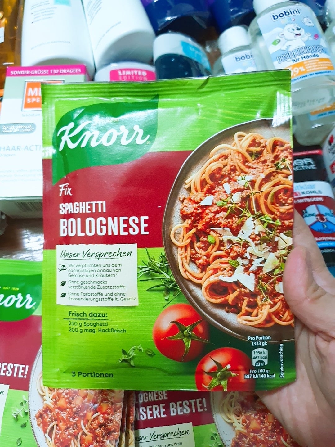Gia vị làm nước sốt Mỳ Ý Spaghetti Bolognese